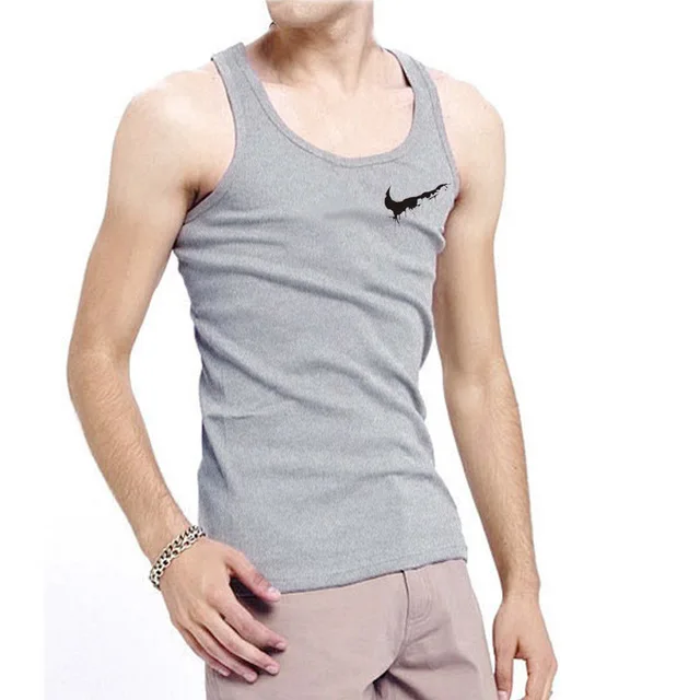 

2019Fitness Men Tank Top Bodybuilding Stringers Tank Tops Singlet Brand gyms Clothing Sleeveless Shirt Vest Muscle Tops Gyms Top