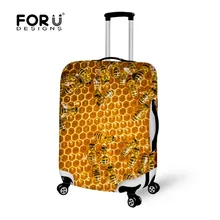 Дизайнерский защитный чехол для багажа с принтом пчелы, эластичный чехол для костюма, чехол для 18-30 дюймов, чехол, стрейч, аксессуары для багажа