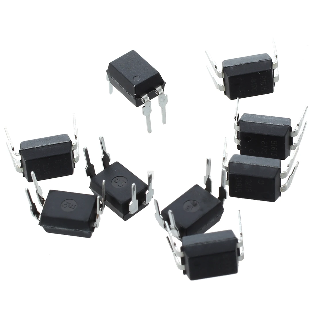 DSHA New Hot 10 x DIP 4 817C Optocoupleur / Optocoupler IC, IN STOCK