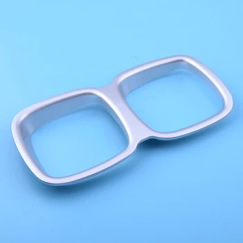 

DWCX Car ABS Chrome Interior Water Cup Holder Trim Cover Decoration Fit for Suzuki SX4 S-cross 2014 2015 2016 2017 2018