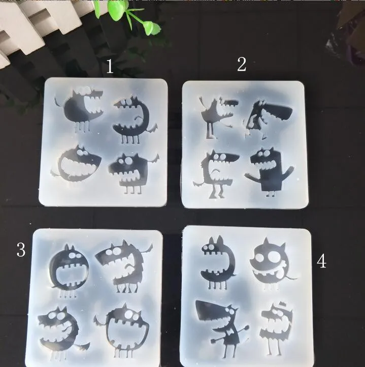 

The new mirror 4 s optional small monster crystal drops of plastic mold