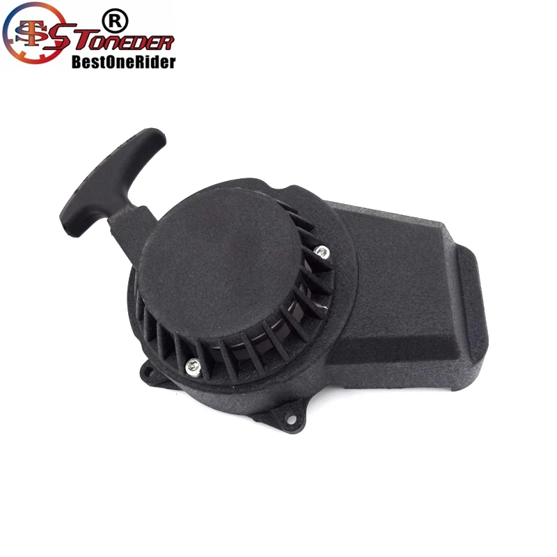 STONEDER Minimoto Easy Recoil Pull Starter For 47cc 49cc Engine Pocket Bike Mini Moto Dirt Bike Kids ATV Quad 2 Stroke