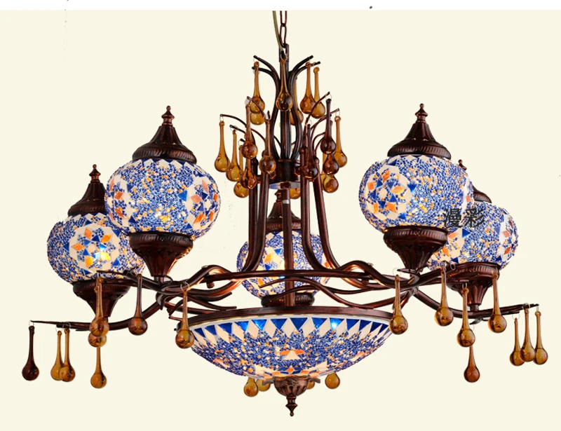 Southeast Asia Chandelier Bohemian Living Room Restaurant Light Turkey ...