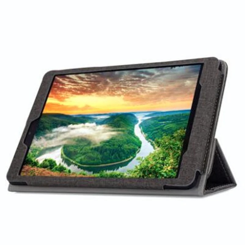 Защитный чехол для CHUWI Hi9 pro Tablet PC, новейший модный чехол для chuwi hi9 pro 8,4 дюймов планшетный ПК с бесплатной пленкой подарки - Цвет: Черный