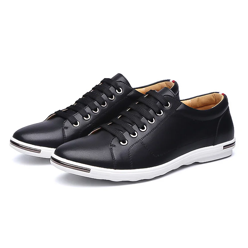 

LAKESHI New 2019 Men Shoes Brand Flat Shoes Men Fashion Male Shoes Summer Footwear Comfortable Men Casual Shoes