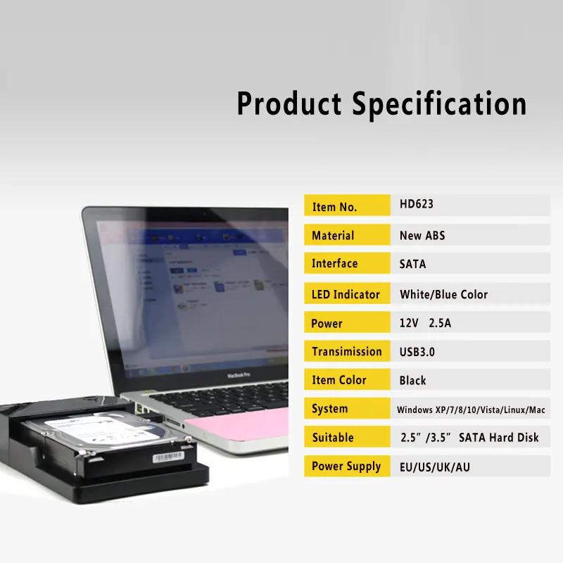 Корпус для 2 5 дюймового жесткого диска адаптер SSD SATA II на USB 3 Samsung корпус 0 внешнее