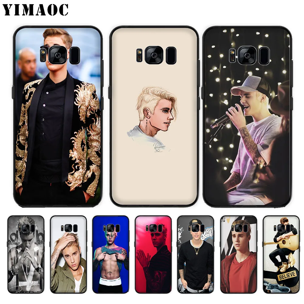 YIMAOC Justin Bieber Soft Case for Samsung Galaxy S10 Plus S10e S6 S7 Edge S8 S9 Plus J6 M10 M20 M30