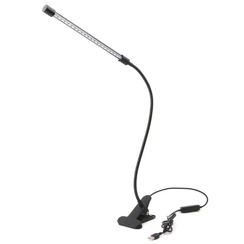 

9W LED Plant Grow Light Timing 1-head Indoor Plant Crowth Lamp With Holder Clip USB charging