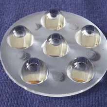 V#7030-6 P Высококачественная светодиодная оптическая линза, диаметр: 69,4 мм, pmma-материалы, степень: 30, чистая поверхность