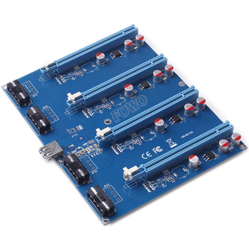 Новинка PCIe 1 4 PCI Express 1X Слоты Riser Card Mini ITX к внешнему слота e|pci slot express|express pci slotexpress card