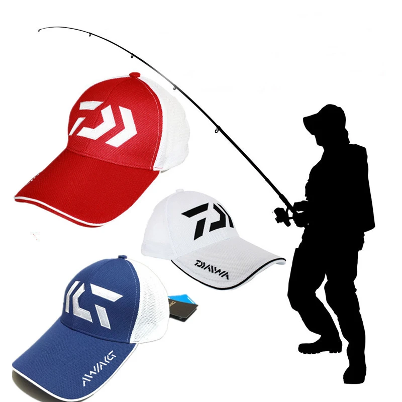 

2017 New Brand Fishing Caps Breathable Sunscreen Ultralight Quick Dry Outdoor Sport Hats embroidery Cap Male