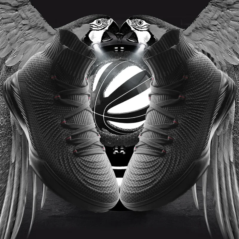 Negro transpirable zapatos De Baloncesto De los hombres Zapatillas De Baloncesto Zapatillas De deporte Zapatillas De Baloncesto De los hombres al aire libre zapatos más tamaño 45 Negro transpirable zapatos De Baloncesto De los hombres Zapatillas De Baloncesto Zapatillas De deporte Zapatillas De Baloncesto De los hombres al aire libre zapatos más tamaño 45