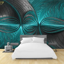 Beibehang гостиная спальня обои 3D современные бирюзовые зеленые стены на заказ фото обои настенные бумаги домашний декор