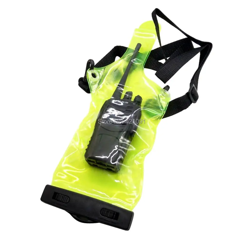 Walkie Talkie Waterproof Bag Green 0