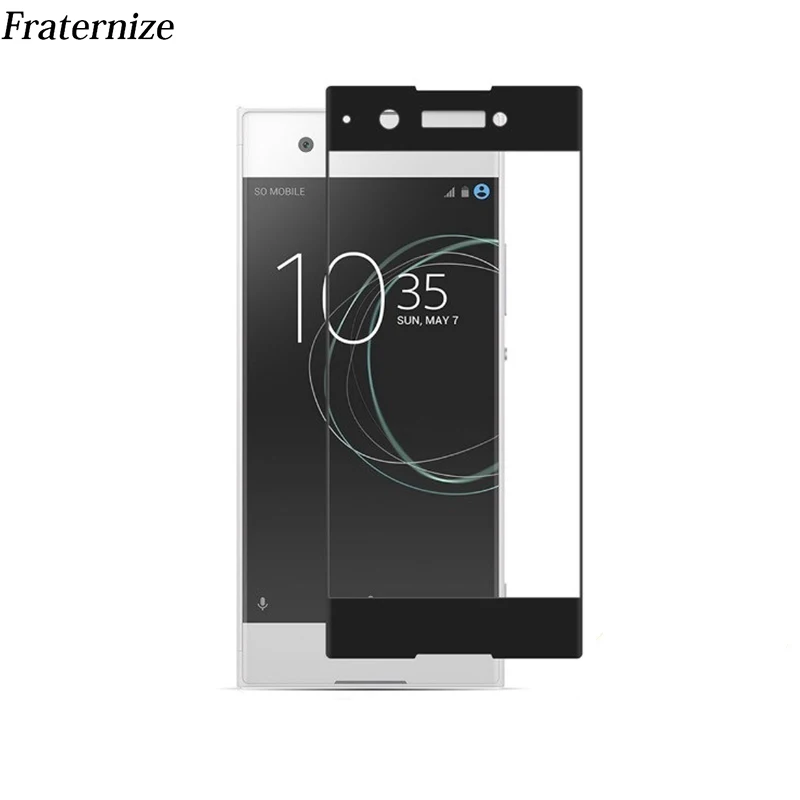 Защитное закаленное стекло на весь экран для Sony Xperia XA XA1 Ultra Plus XZ1 Compact X XZS XZ Premium