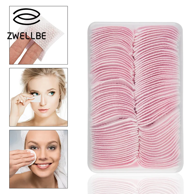 

120Pcs/box Cotton Pads Face Wipes Soft Facial Care Cleansing Patch Skin-friendly Double Side Makeup Remover Wipe Beauty Cosmetic