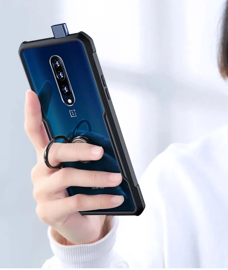 Для OnePlus 7T Pro Чехол XUNDD подушки безопасности противоударный прозрачный PC задняя крышка для OnePlus 7 Pro Чехол Coque для OnePlus 7 7T Capa