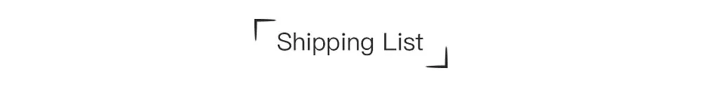 shipping list