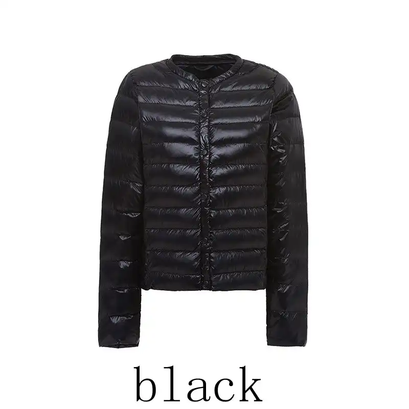 Newbang Doudoune Ultra Legere Pour Femme Manteau Sans Col Plume Portable Mince Mince Aliexpress