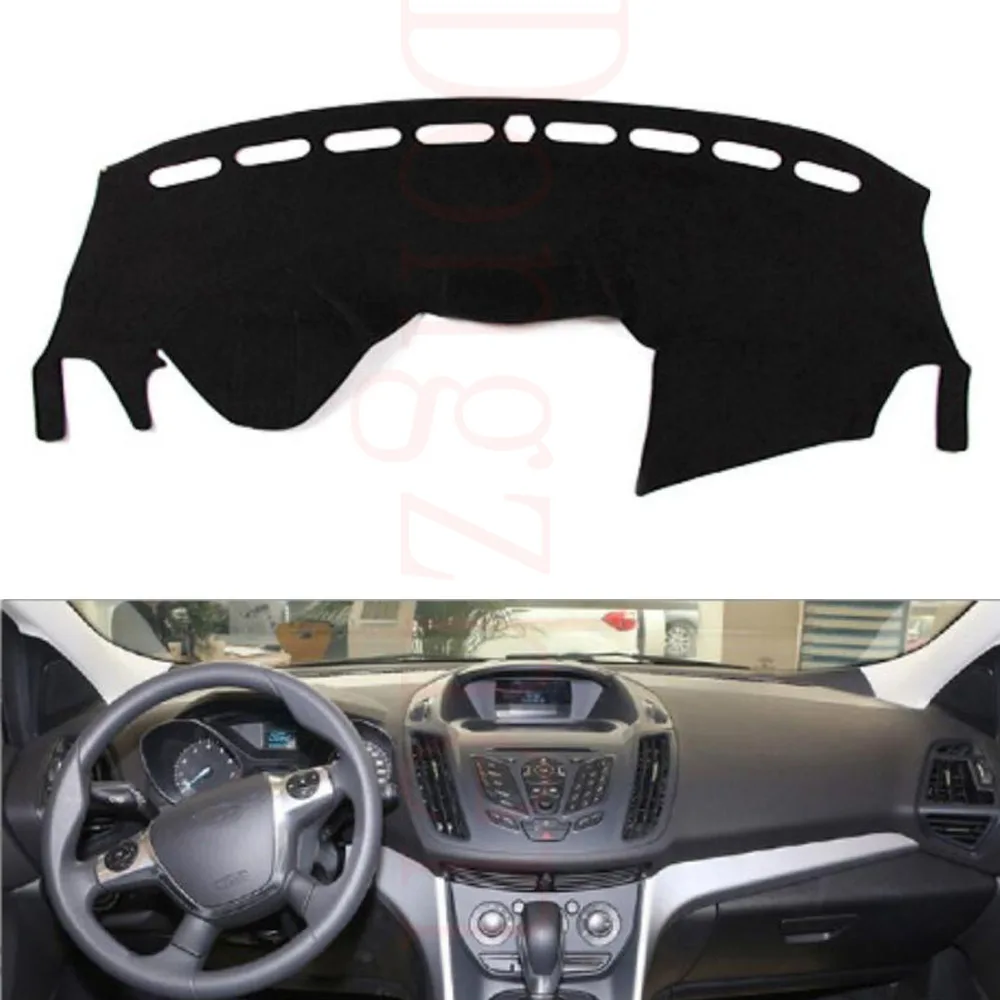 

Dongzhen Fit For Ford Kuga 2015-2016 Two-wheel Drive Car Dashboard Cover Avoid Light Pad Instrument Platform Dash Board Cover