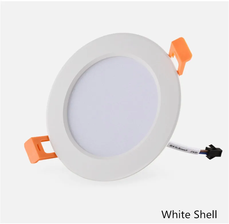 Lâmpada do Teto Luminária para Casa Downlight Buraco Tamanho 500lm 70-80mm 3000 k Iluminação Embutida 6000 Retrofit Levou Recesso 5 Pcs Led w 5 Luzes e Iluminação