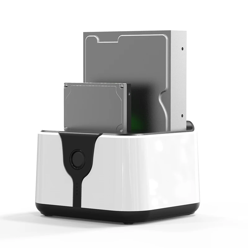 Новый двойной 2 Bay hdd caddy sata и USB3.0 внешний жесткий диск Док станция/дубликатор для 5/3