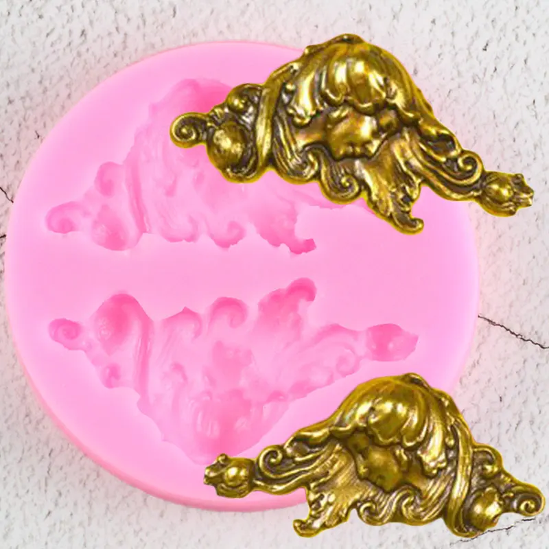 

3D Angel Silicone Mold Goddess Avatar Candy Chocolate Fondant Molds DIY Party Cake Decorating Tools Polymer Clay Jewelry Mould