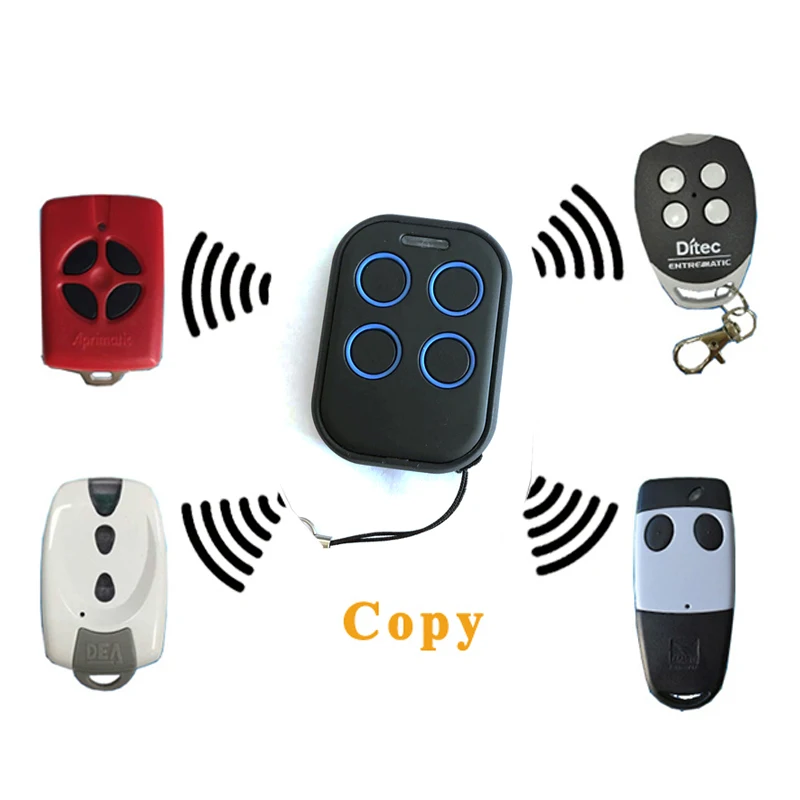

100pcs Free shipping Universal Remote Transmitter Fob Rolling Code 4 in 1