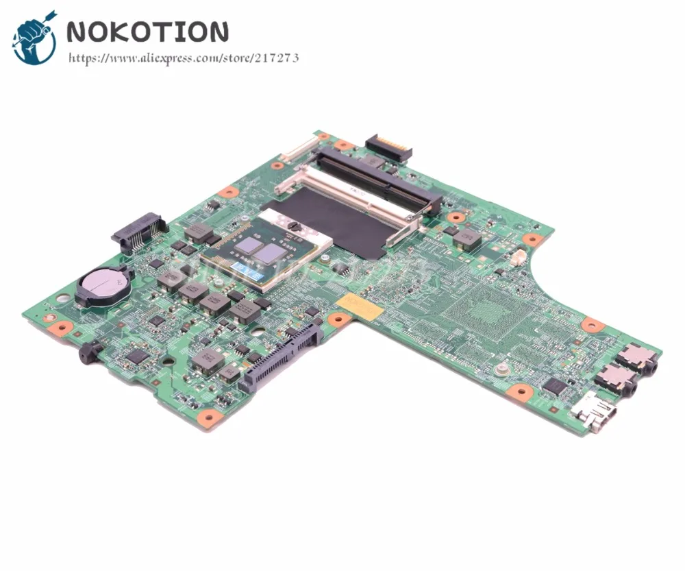 NOKOTION CN-0Y6Y56 0Y6Y56 Y5Y56 48.4HH01.011 основная плата для Dell Inspiron N5010 материнская плата для ноутбука HM57 DDR3 Бесплатный процессор