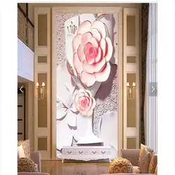 Beibehang заказ обои 3d Европейский суд книги по искусству тиснением цветок покрытия современные украшения дома Настенная живопись для 3d