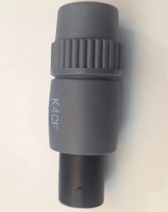 

Free Ship K4CF 4 Core Plug Professional Audio Speakers Sound Plug Connector Copper Core Joint socket for Audio Speaker Cable