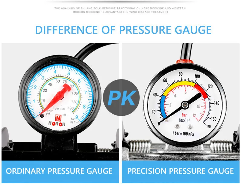 Воздушный надувной велосипедный ножной насос высокого давления для шин, ножной насос с манометром для автомобиля, мотоциклетный насос для горного велосипеда