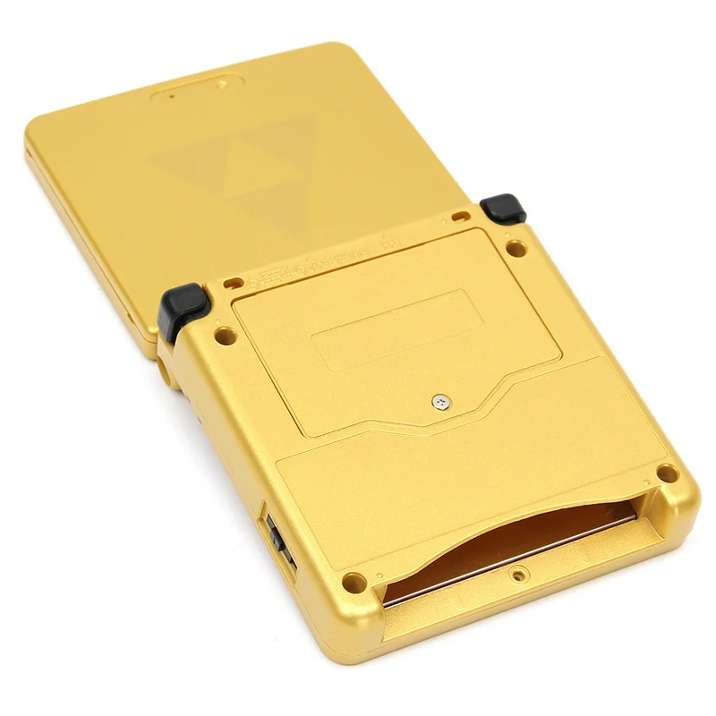 1 Set Golden For Gameboy Advance SP Replacement Case Full Housing Shell +Screen Cover+Tool For Nintendo For GBA SP