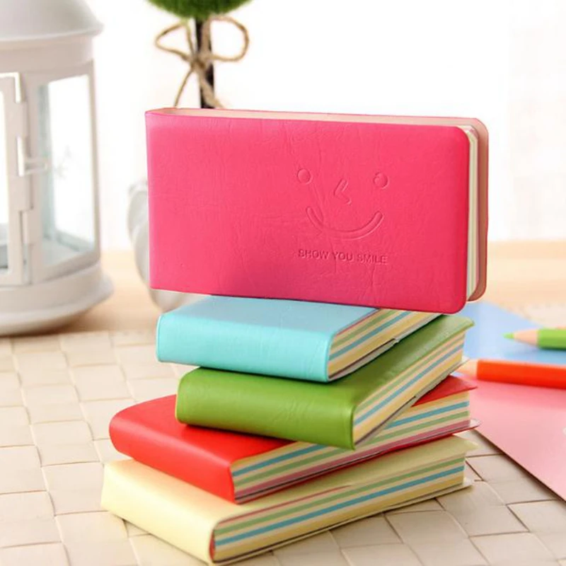 Cute Smiley Notebook Student Stationery Strip Notepad With Office Notepadin Notebooks from