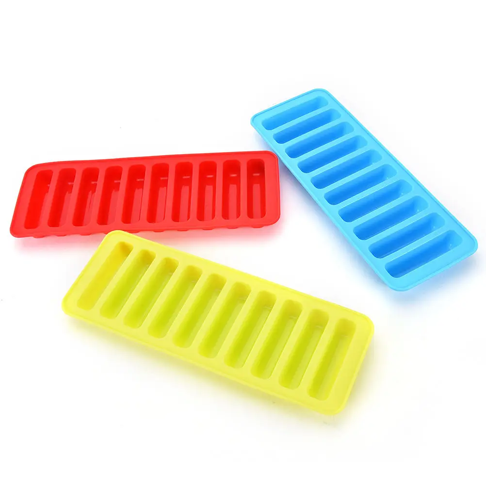 

In Summer Silicone Ice Cube Tray Mold Ice Mould Fits For Water Bottle Ice Cream Markers Tools Random Wholesale 1Pcs