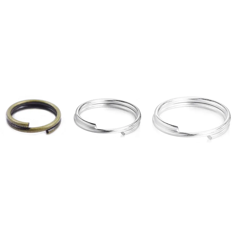 200pcs 6mm 8mm 10mm 12mm Bronze Rhodium Silver Color 2 Loops Double Split Rings Key Rings Open Jump Rings for DIY Jewelry Making цена 200pcs 6mm 8mm 10mm 12mm Bronze Rhodium Silver Color 2 Loops Double Split Rings Key Rings Open Jump Rings for DIY Jewelry Making цены онлайн