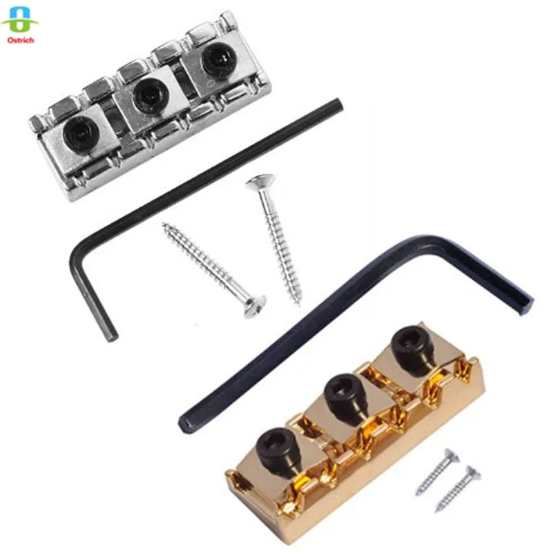 Новая гайка для гитары запчасти Floyd Rose замена 43mm Chrome + Gold|Детали и аксессуары
