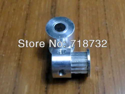 

20-GT2-5 timing belt pulley 20 tooth 5mm belt width 5mm bore GT2 timing pulleys