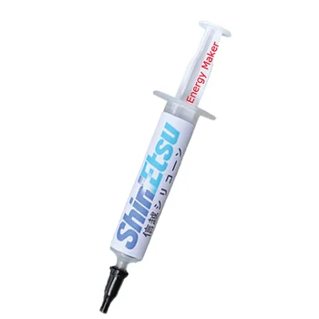 

PC Computer Thermal Grease Paste Silicone Compound Radiator Cooling Processor CPU Graphics RAM LED IC For Shinetsu X-23-7783D