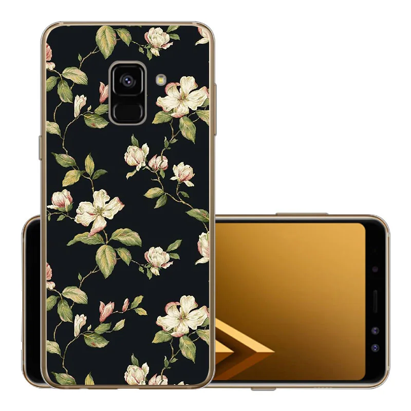 CROWNPRO чехол для samsung A8 чехол мягкий силиконовый TPU 6," для Fundas samsung Galaxy A8 Plus чехол для телефона чехол - Цвет: WMH