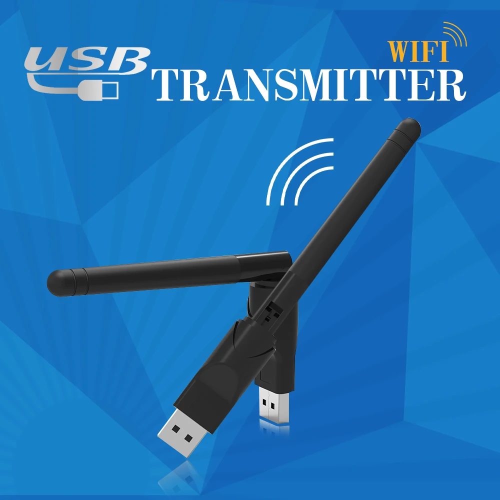 Ralink RT5370 беспроводная сетевая карта 802,11 b/g/n USB 2,0 WiFi 2,4 ГГц 150 Мбит/с LAN адаптер с поворотная антенна