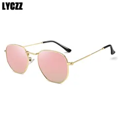 LYCZZ для женщин HD поляризованные солнцезащитные очки для мода дизайн нерегулярные Eyewears Дамы Градиент Цвет Защита от солнца очки летн
