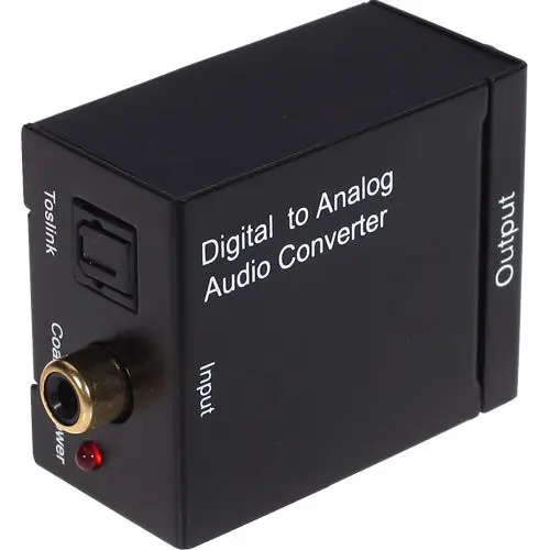 

Kebidu Wholesale Digital to Analog L/R SPDIF RCA Optical Toslink Audio Converter Adapter High Quality