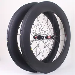 Winowsports SLR 88 мм углерода колесо для дорожного байка прямо тянуть 700c Сверхлегкая из углеродного сплава 25 трубчатые колеса велосипеда базальт