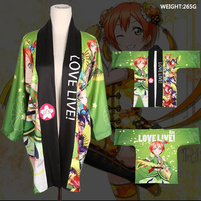 

Japanese Anime Love live Coat Maki Nishikino haori cloak cos kimono Cosplay Costumes every character cloak lover gifts unisex