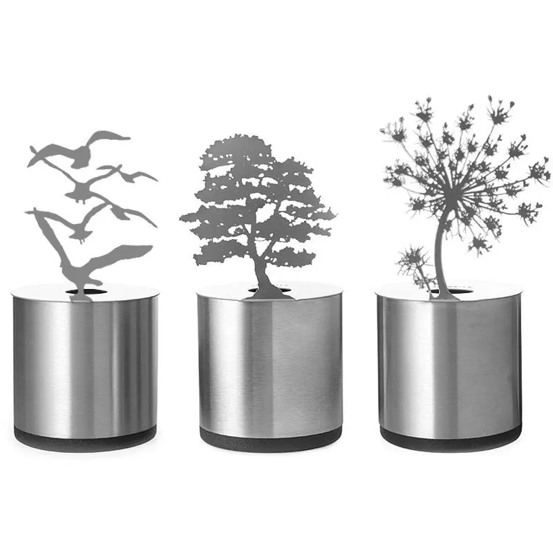 

Pine Tree Romantic LED Shadow Creative 3D Projector Candle Bedroom Night Light