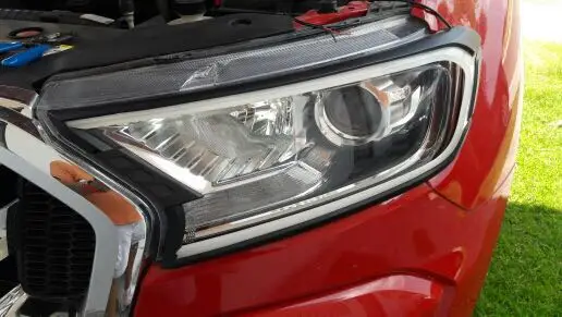 DRL светодиодный фара дневного света крышка для ford ranger T7- аксессуары для ford ranger everest endeavor