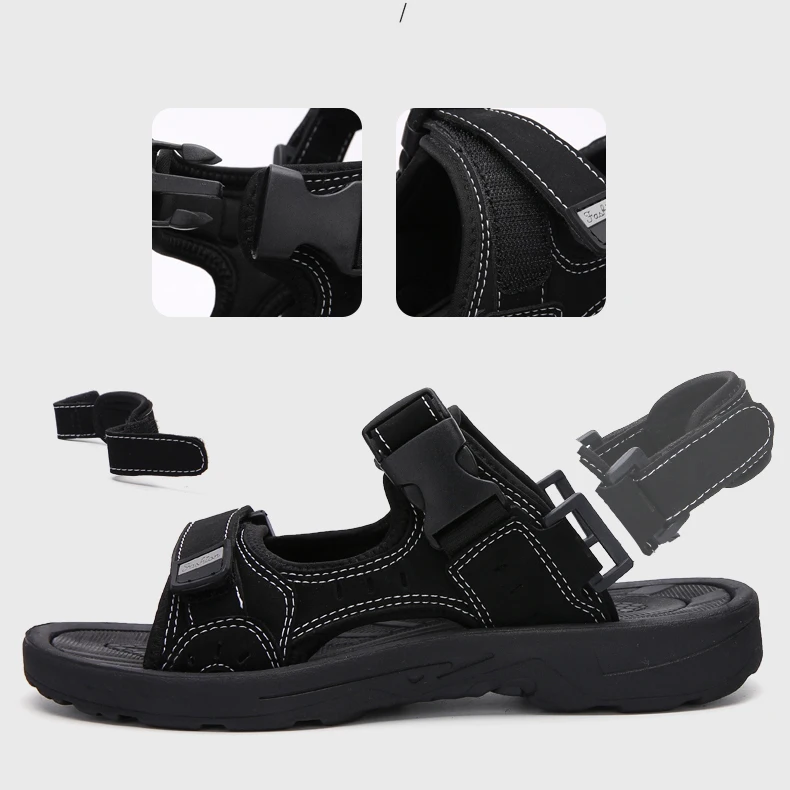 Summer Beach&Outdoor Sandals Shoes Men Beach Light Slippers Male Breathable Mesh Sports Shoes Hiking Sneakers