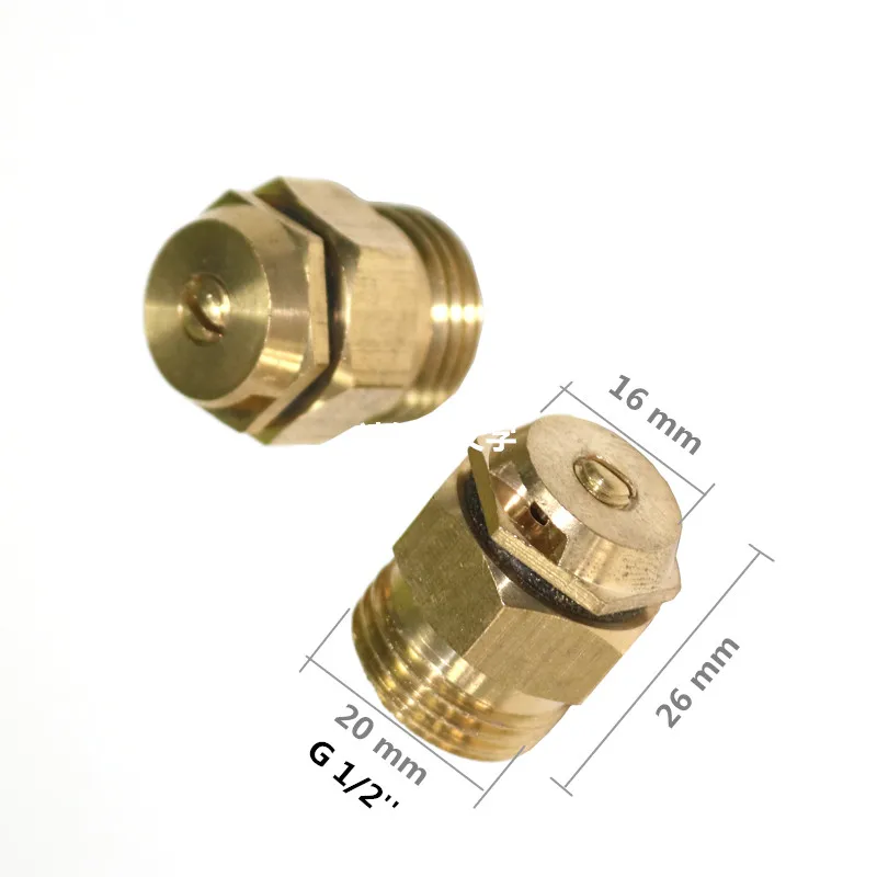 5 шт. металлические латунные спринклеры капельного орошения система может быть отрегулирована на 180 градусов 90 градусов фитинги G1/2 интерфейсы шланг сопла