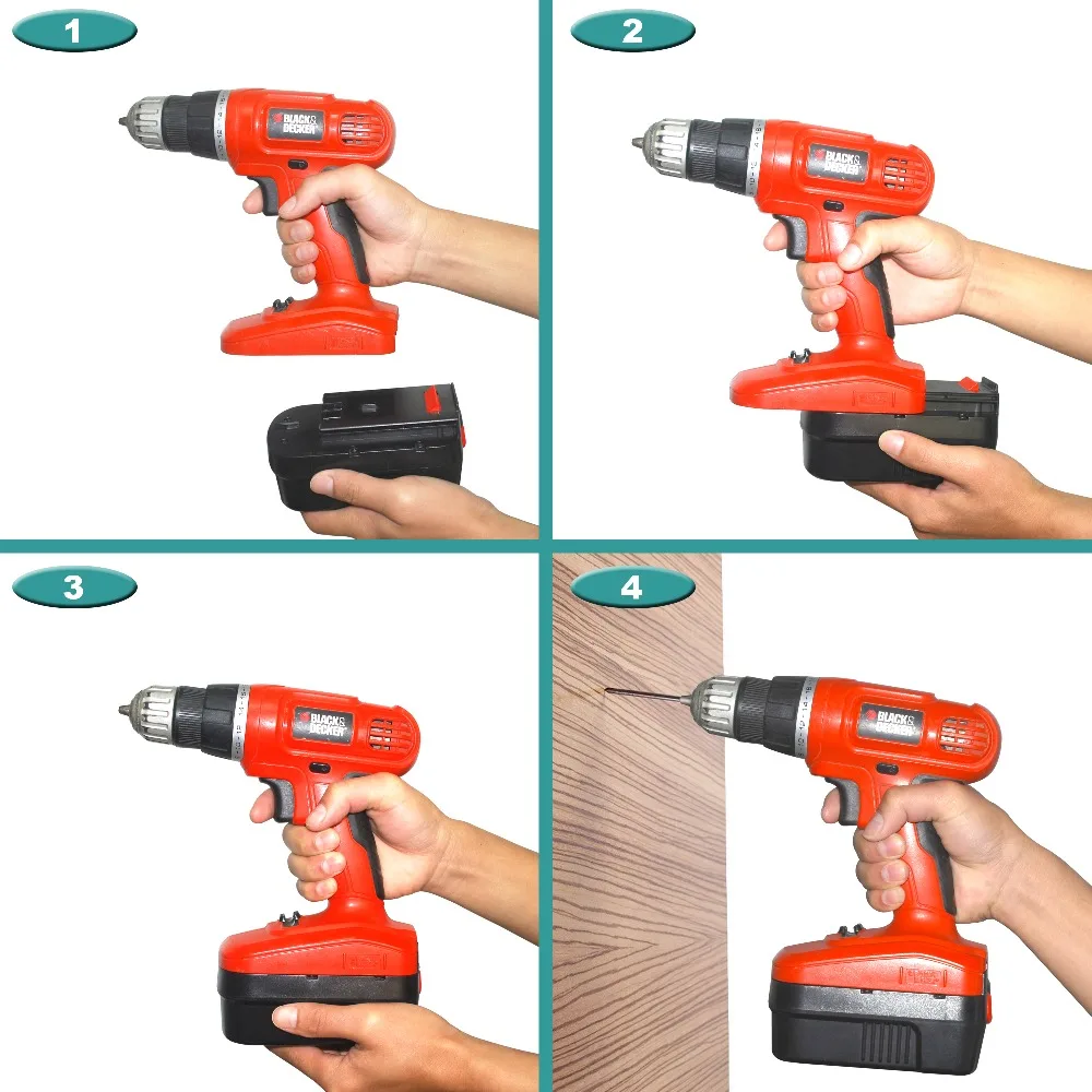 Аккумуляторная батарея Powtree 3500 мАч 18 в Ni MH HPB18 для BLACK & DECKER A18 A1718 A18NH OPE FS1800CS FS1800D FS180